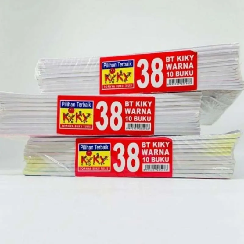 Buku Tulis Kiky 38 Lembar (10 pcs)